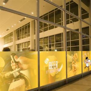 아트박스/낭만창고 nang213-비어 오클락-뮤럴실사 시트지