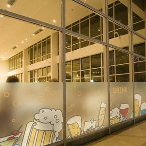 아트박스/낭만창고 dgse147-드링크 글라스-반투명시트지