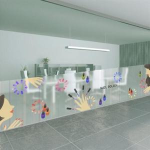 아트박스/낭만창고 dgse179-네일 폴리쉬-반투명시트지