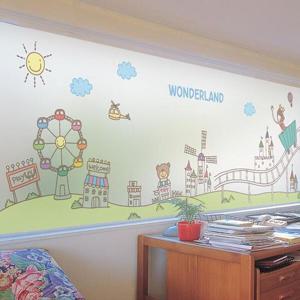 아트박스/낭만창고 dgse236-원더랜드-반투명시트지