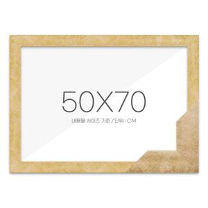 아트박스/퍼즐사랑 퍼즐액자 50x70 고급형 우드 골드