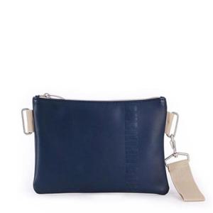 아트박스/버빌리안 스트랩 레더 클러치_네이비