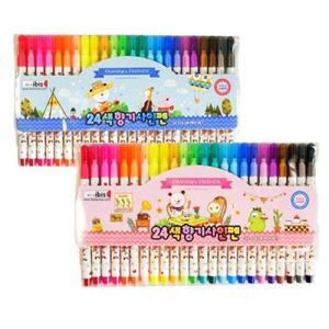 아트박스/아이비스 7000 24색향기사인펜(FR)-블루