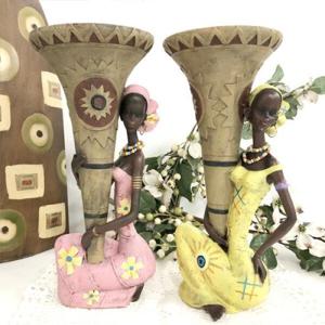 아트박스/컨츄리아이템 사하라 샌드 여인 데코 화병 2color