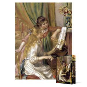 아트박스/퍼즐사랑 500피스 직소퍼즐 - 피아노 치는 두 소녀