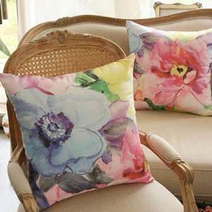 아트박스/앤코튼 스위트 빅플라워 쿠션 (커버+솜)