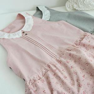 아트박스/앤코튼 쁘띠플라워 앞치마(2color)