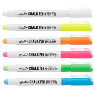 아트박스/호사문구 [문교] 멀티초크펜 낱자루 (6색 택1)