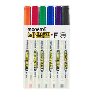 아트박스/호사문구 [모나미] 네임펜 F 중간글씨용 6색