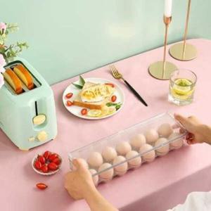 아트박스/리빙스토리 14구 투명계란보관함 냉장고정리트레이