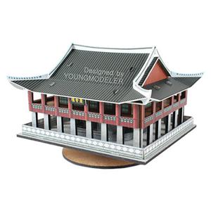 아트박스/퍼즐사랑 멜로디박스 우드락 입체퍼즐 - 영공방 경회루