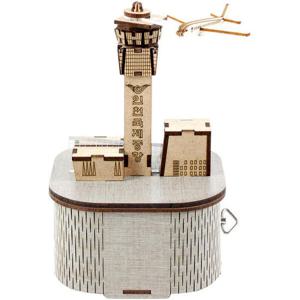 아트박스/퍼즐사랑 오르골 목재 입체퍼즐 - 영공방 인천국제공항