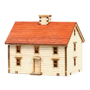 아트박스/퍼즐사랑 1/87 목재 입체퍼즐 - 영공방 웨스턴 농가