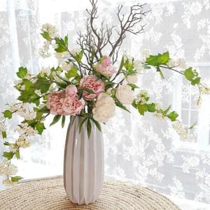 아트박스/오리엔탈무드 부귀영화 모란꽃 조화 긴가지_4colors