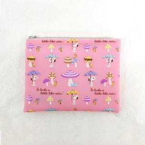 아트박스/바이토리 스누피 실리콘 플랫 파우치L