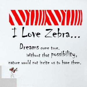 아트박스/낭만창고 dc059-지브라 패턴_타이포그라피