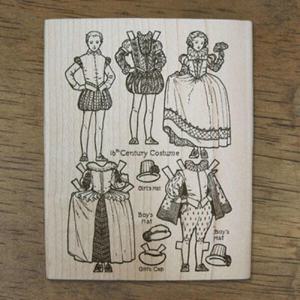 아트박스/스탬프 하우스 [빈티지]16th Centry Costume