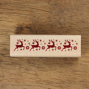 아트박스/스탬프 하우스 [크리스마스]루돌프 패턴 (8X2.5)