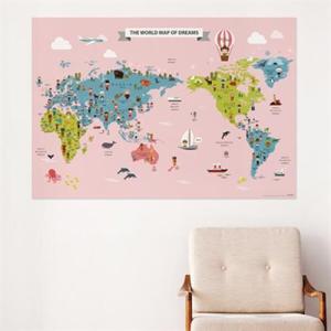 아트박스/디자인아지트 [기성]세계지도전통의상 동물