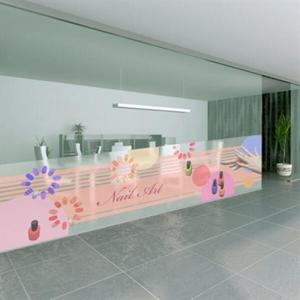 아트박스/낭만창고 dgcn258-네일아트-무점착 반투명 창문 시트지