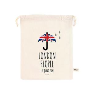 아트박스/디자인아지트 [주문제작]스트링파우치런던피플