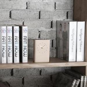 아트박스/우드스튜디오알프 스퀘어 탁상시계-비치