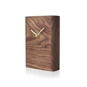 아트박스/우드스튜디오알프 스퀘어 탁상시계-월넛
