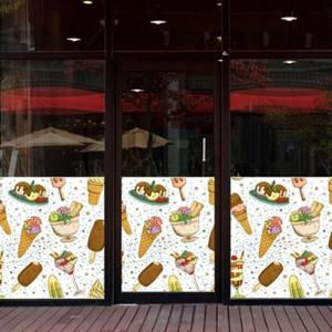 아트박스/낭만창고 nang090-아이스크림 패턴-뮤럴실사 시트지