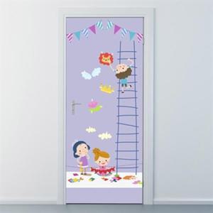 아트박스/낭만창고 nces027-키즈랜드 가랜더꾸미기-현관문시트지
