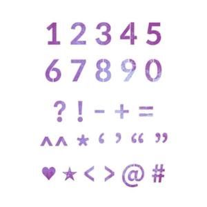 아트박스/블랭코 블랭코 스텐실도안402 숫자