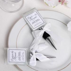 아트박스/와인앤쿡 Weddingday Capture Moment Wine stopper 1P