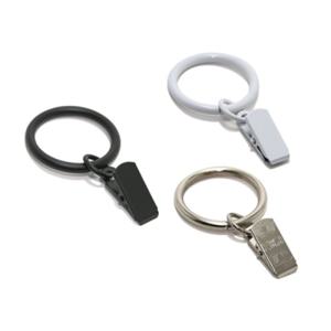 아트박스/윈도우드레스 커튼집게링 10개 세트(화이트/실버/블랙)