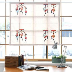 아트박스/모모제작소 인더스 북유럽 옥스포드 가리개커튼 104x93