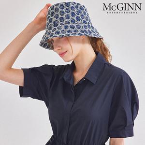 플라워 자수 코튼 버킷 햇_MI5M1AC9060