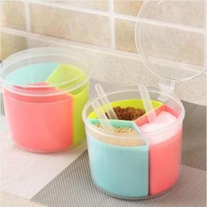 아트박스/와인앤쿡 실속형 3색 양념 보관통 1개(색상랜덤)