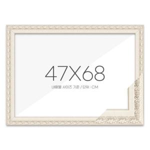 아트박스/퍼즐사랑 퍼즐액자 47x68 고급형 매트화이트