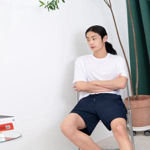 [리빌모아]남자 가볍고 편한 밴딩 카고 반바지 DJ2-PTH-SGTTV142