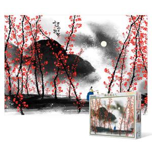 아트박스/퍼즐사랑 1000피스 직소퍼즐 - 매화길 여인