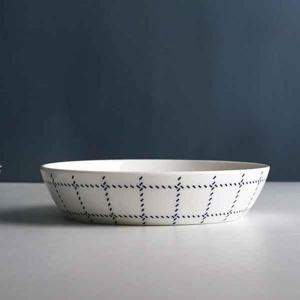 아트박스/로코리빙 본차이나 어반스티치 찬기(대)