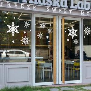 아트박스/제제데코 눈꽃스티커 크리스마스시트지 19CMJS5018