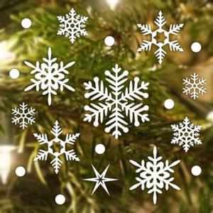 아트박스/제제데코 눈꽃스티커 크리스마스시트지 19CMJS5012