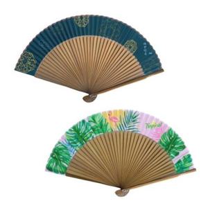 아트박스/아이비스 5000 고급나무접이면부채2(SP)