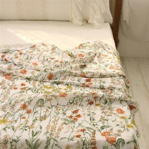 아트박스/앤코튼 로맨틱 달리아 인견 홑이불 140x180