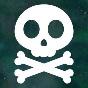 아트박스/리틀메테오 자동차 데코 스티커 LMCD-005 해골2