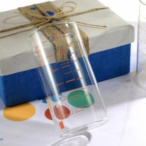 아트박스/와인앤쿡 기본형 내열 계량 유리컵 중 1개 (색상랜덤)