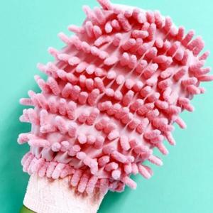 아트박스/와인앤쿡 미니멀 세차 극세사장갑1개(색상랜덤)