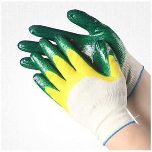 아트박스/오피스큐 이중코팅 장갑 청 10켤레 팩