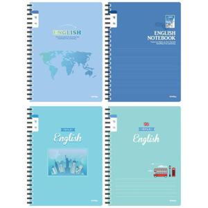 아트박스/아이비스 2500 초등영어스프링노트(SP-남/좁은칸)