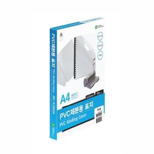 아트박스/오피스큐 PVC제본표지 A581 7 A4 0 23mm 투명 100매 권