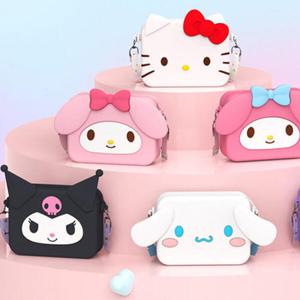 아트박스/키즈키즈 산리오 빅 사각 페이스 실리콘백C06513